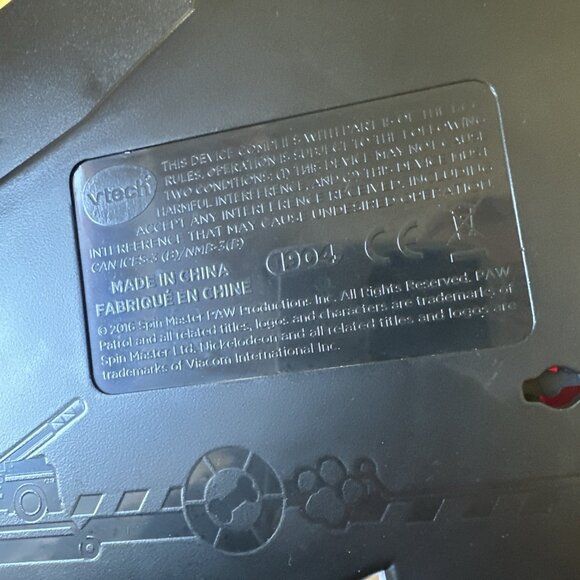 Paw Patrol VTech Treat Time Marshall Feed Him Alphabet Bones With Bones Works - Picture 12 of 14